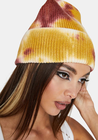 Worth The Effort Tie Dye Beanie