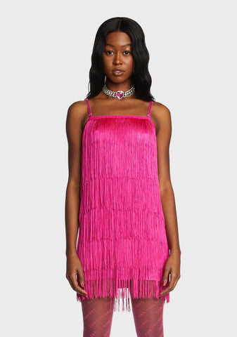 Strut On You Fringe Dress