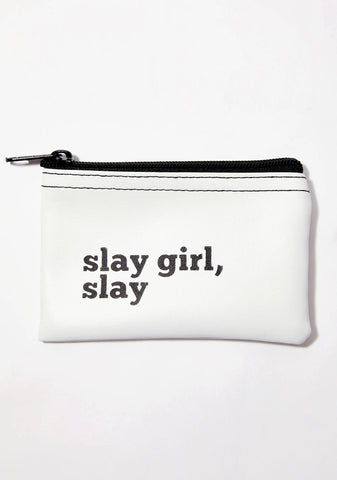 Slay Girl Slay Vinyl Pouch