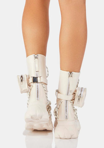 Natural Like A Champ Sneaker Boots