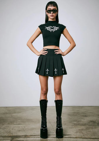 War On Love Spiked Graphic Tee