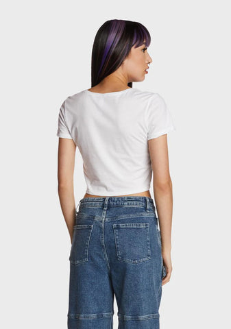 Keep Blazin Crop Tee