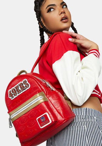 NFL 49ers Mini Backpack