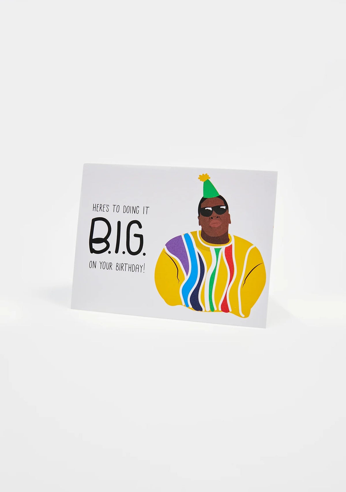 Biggie Birthday Card