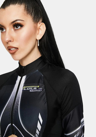 Speed Racer Long Sleeve Bodysuit