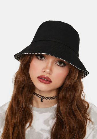 Pass For Perfect Houndstooth Bucket Hat