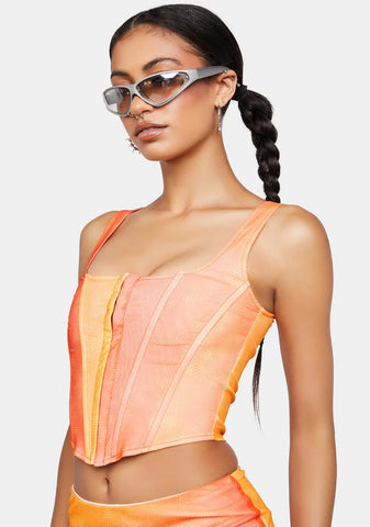 Chase The Sunset Corset Top