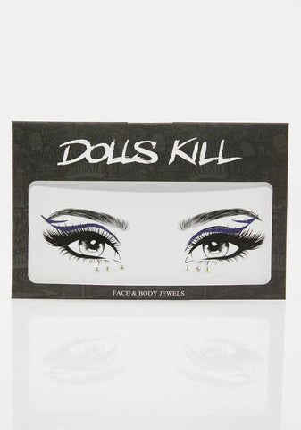 Berry Feline Pretty Eyeliner Stickers