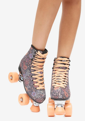 Baby Baby Floral Roller Skates