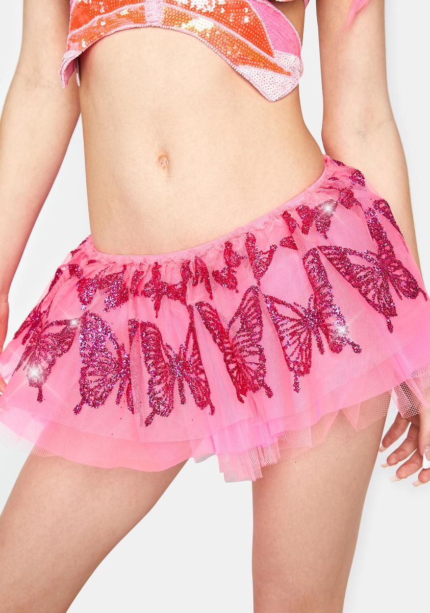 Butterfly Ballet Tutu Skirt
