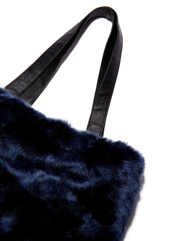 Soft Touch Furry Tote