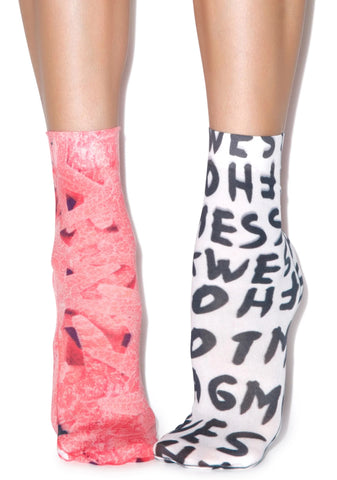 Allsorts & Starfish Pop Socks Set