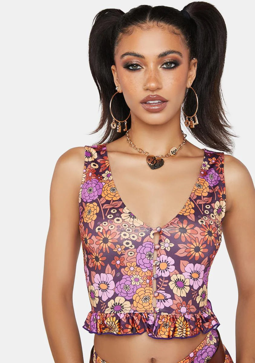 In The Limelight Crop Tank