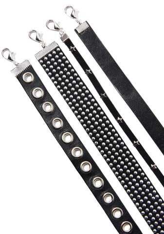 Shades of Cray Choker Set