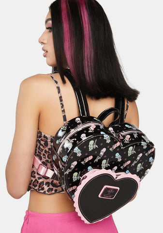 Valfre Double Heart Mini Backpack