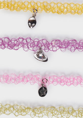 Stunning Nebula Choker Set