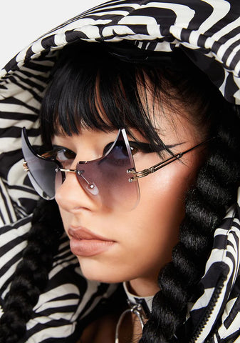 Nocturnal Evil Intentions Horned Sunglasses