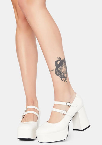 Hold The Phone Platform Mary Janes