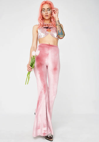 Desert Rose Velvet Bells