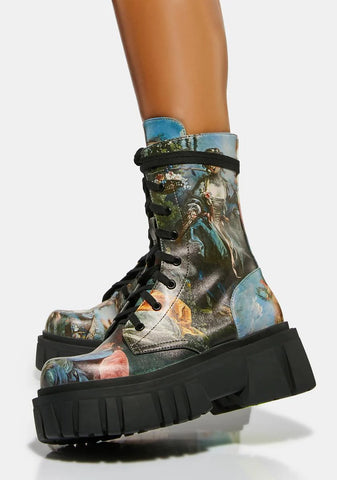Da Vinci's Demons Combat Boots