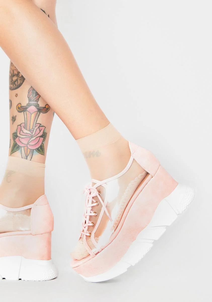 Wutz Up Clear Sneakers