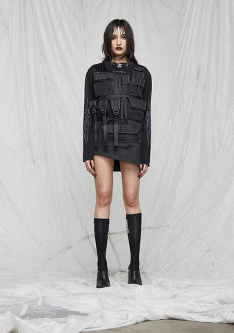 Synth Unisex Tactical Pocket Top