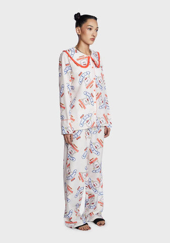 Cherry Dreams Shirt And Trouser Set