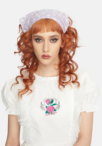 Truth Be Told Floral Scarf Headband