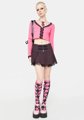 Candy Highly Selective Thermal Crop Top