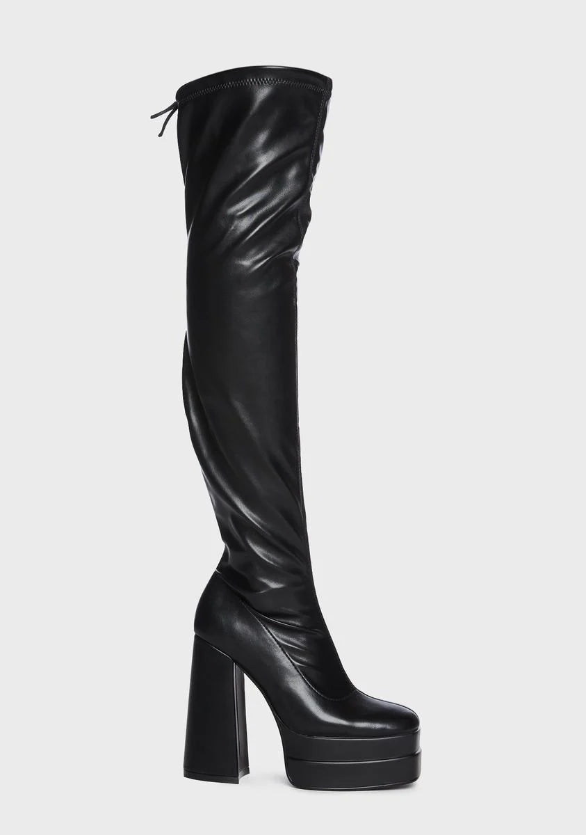 Step On It Thigh-High Boots