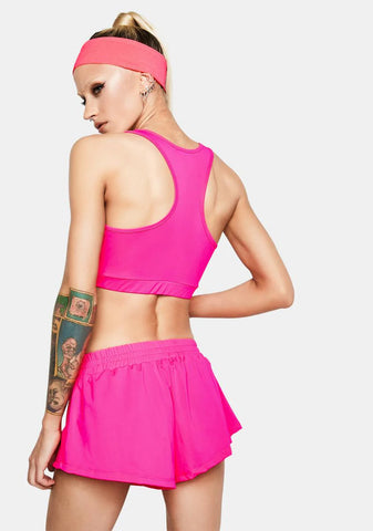 Gym Bunny Racerback Sports Bra