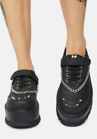 Retrograde Platform Sneakers