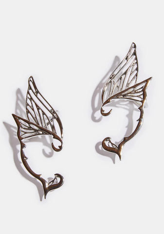 Determined To Fly Ear Cuffs