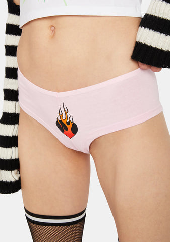 Pink Romeo + Juliet 1996 Boy Short