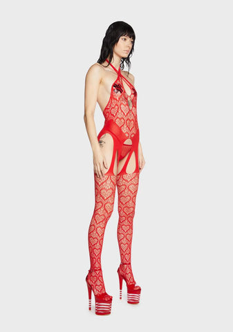 All For You Net Bodystocking