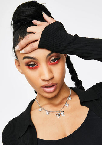 Cutie Behavior Charm Necklace