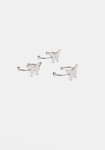 Winged Spectacle Ring Set