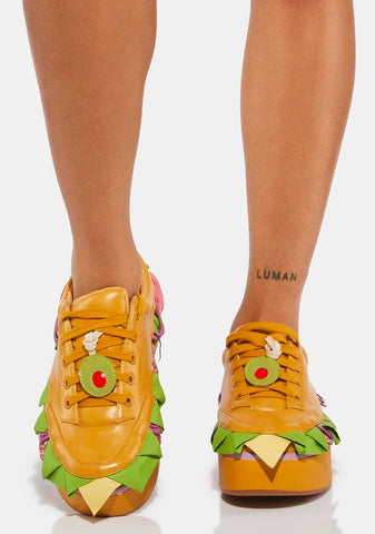 Deli Sandwich Platform Sneakers