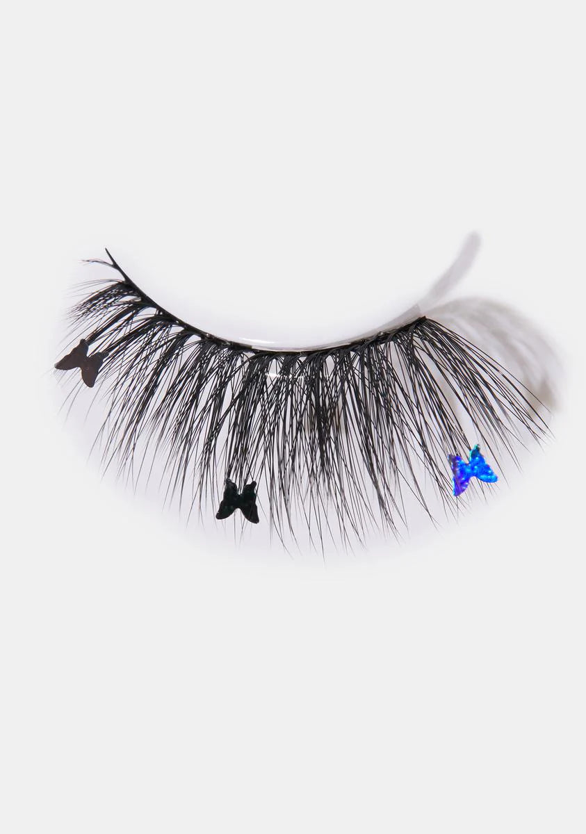 Black Flutter Lashes