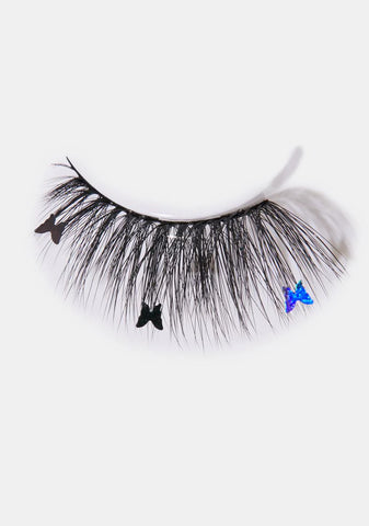 Black Flutter Lashes
