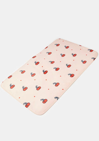 Lucy Cherry Bottom Bath Mat