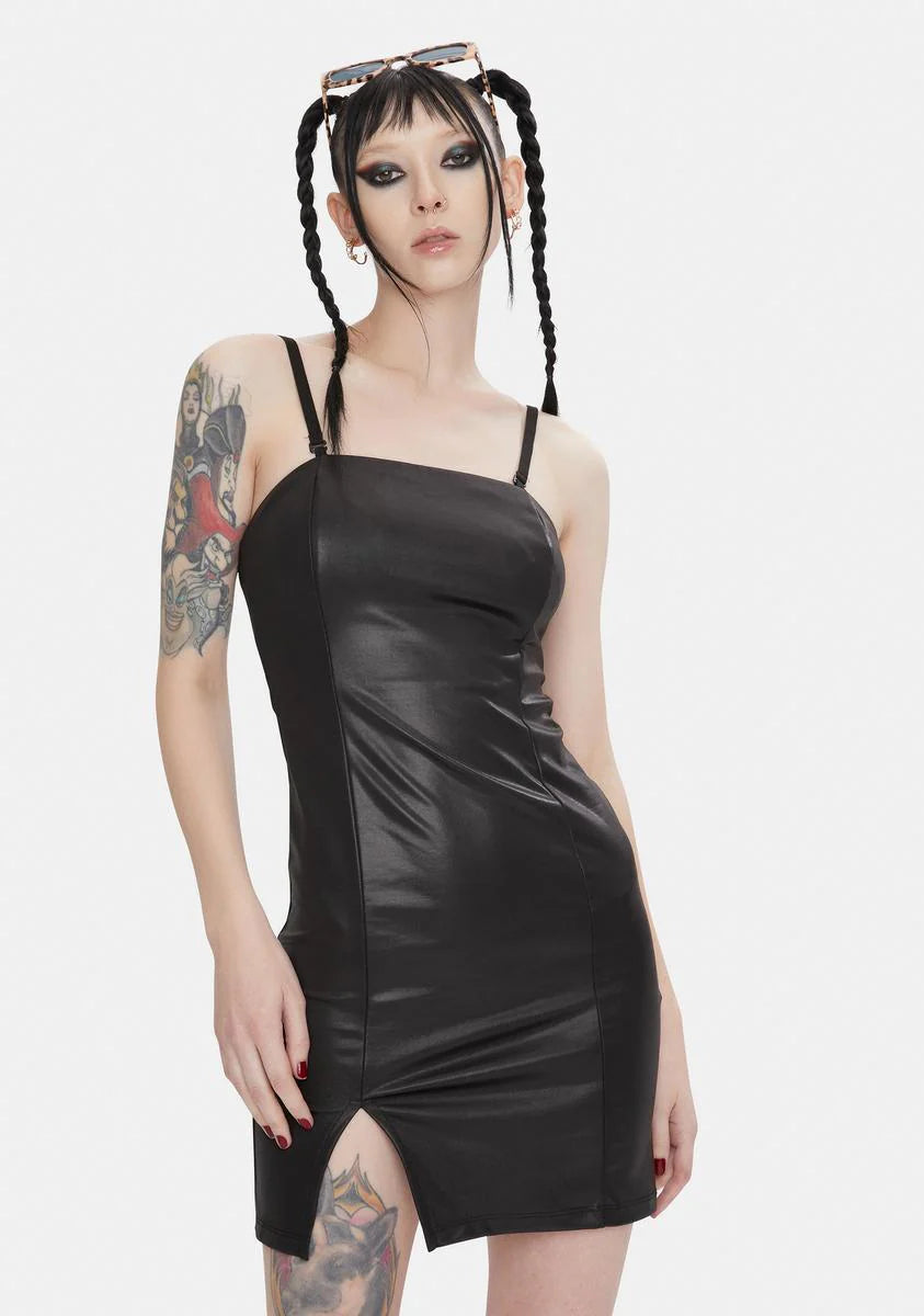 Night Call My Agent Mini Dress