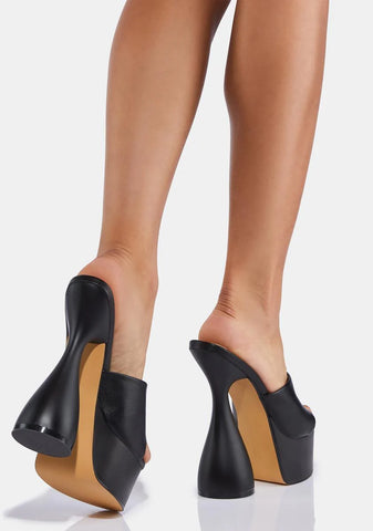 Let's Talk About Us Platform Heels