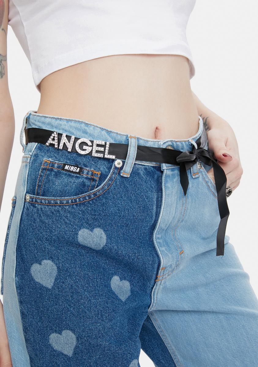 Blessed By The Best Angel Waist Belt