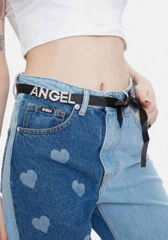 Blessed By The Best Angel Waist Belt