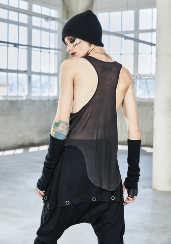 Bassline Sheer Racerback Tank