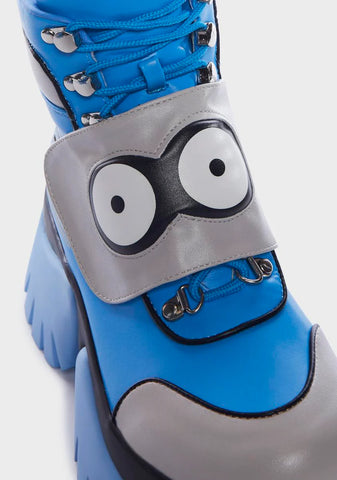 x Teletubbies Noo-Noo Platform Boots