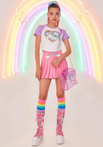 Starshine's Journey Raglan Cropped Tee