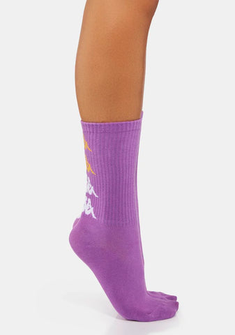 Violet Authentic Assis 1 Pack Socks