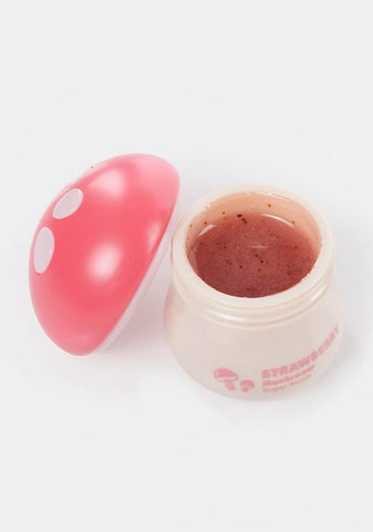 Magic Food Strawberry Mushroom Sugar Scrub